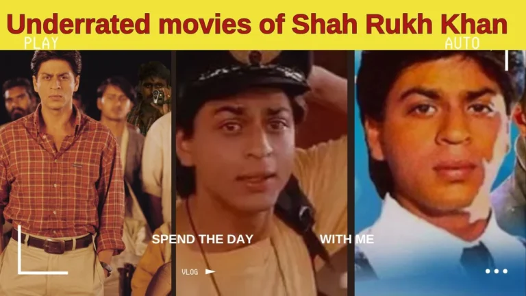 Underrated movies of Shah Rukh Khan