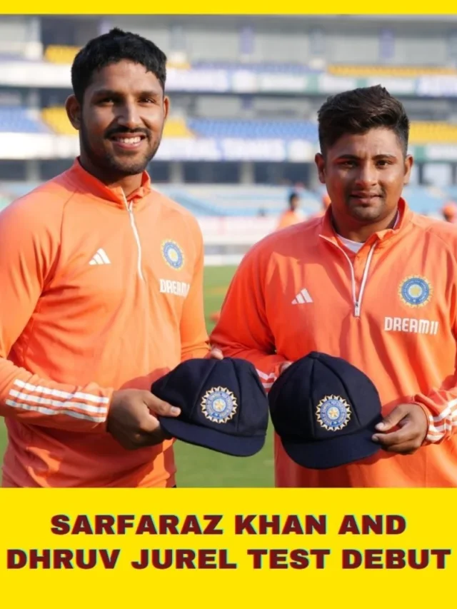 Sarfaraz Khan and Dhruv Jurel Test Debut : पिता को देखकर रोने लगे सरफराज