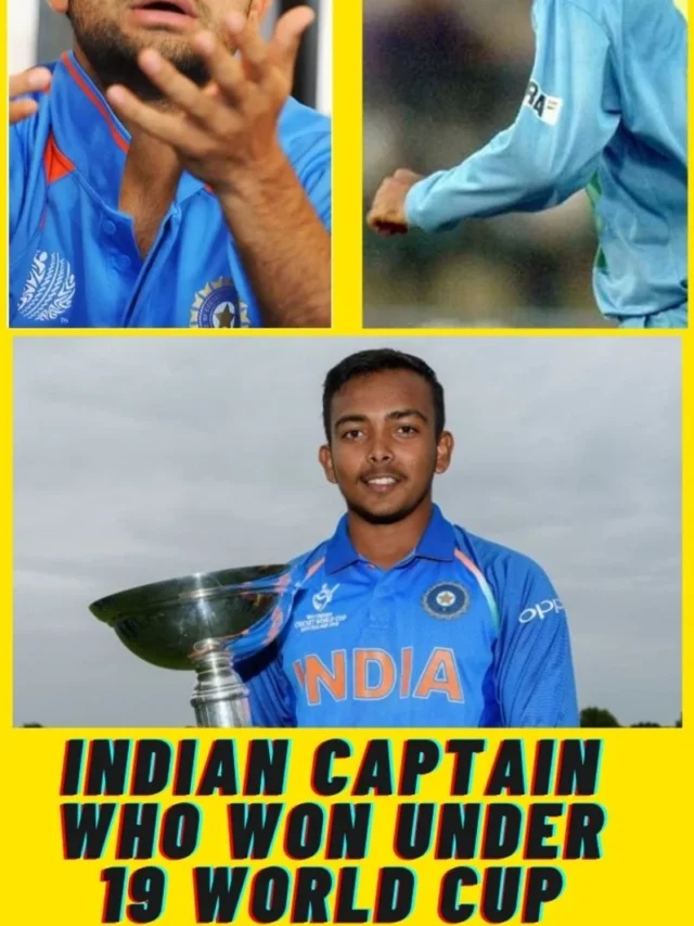 Indian Captain Who won under 19 World Cup