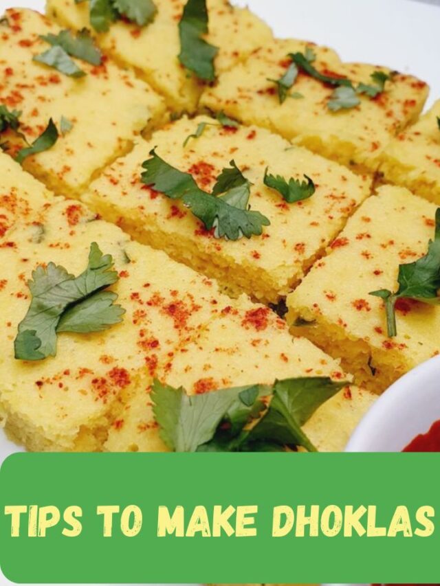 how to make spicy khaman dhokla