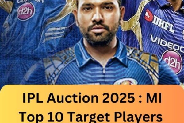 IPL Auction 2025 MI Top 10 Target Players