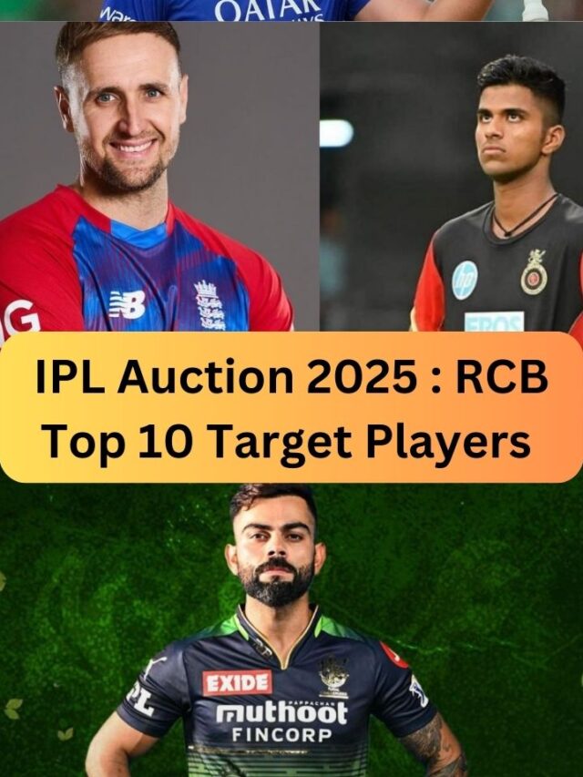 IPL Auction 2025 :  RCB Top 10 Target Players