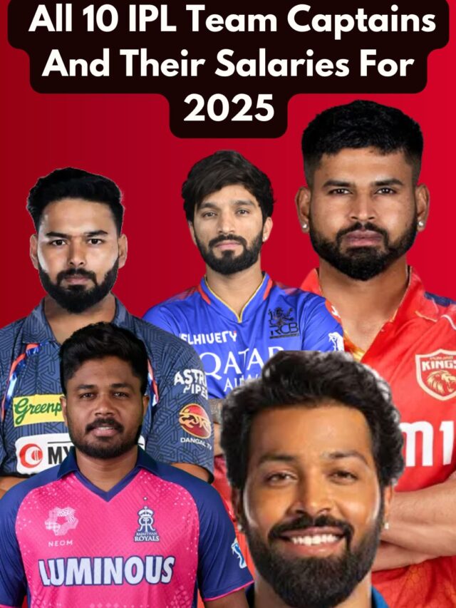 Indian Premier League 2025: List Of All 10 IPL Team Captains And Their Salaries For 2025