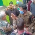 भरतपुर में गांजा बरामद करने पहुची पुलिस पर हुआ पथराव