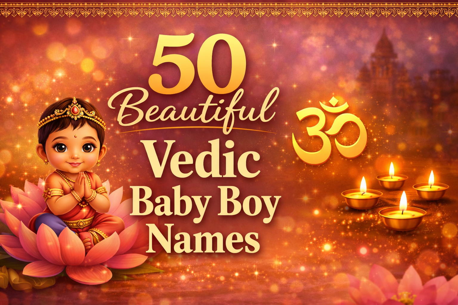 50 Beautiful Vedic Baby Boy Names