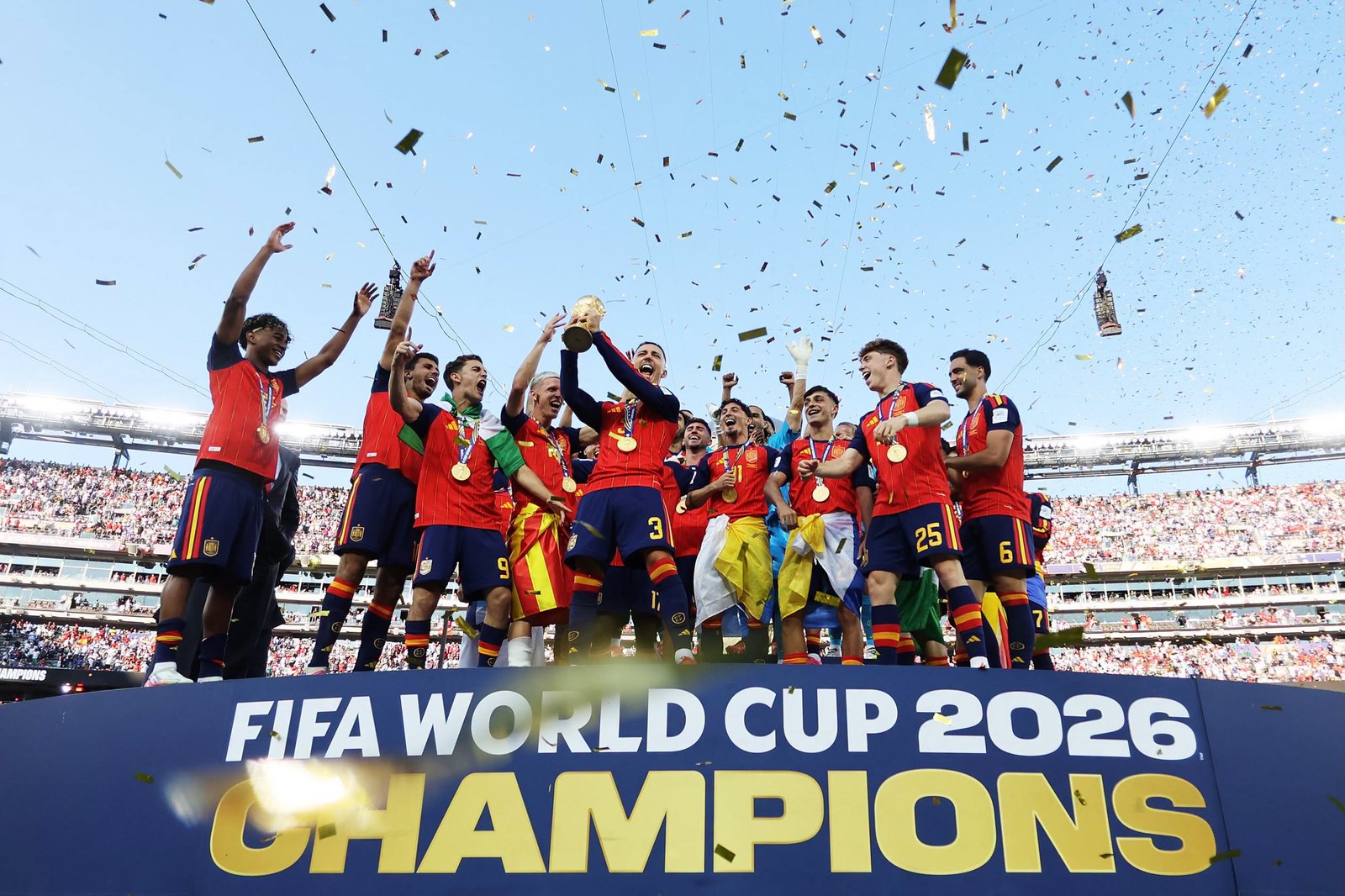 Spain No.1 in FIFA Rankings