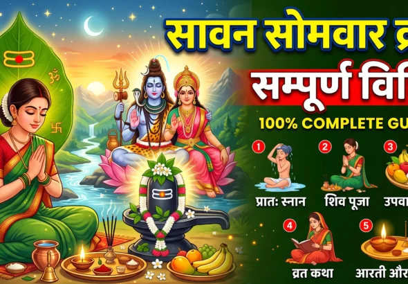 Sawan Somwar Vrat Vidhi | सावन सोमवार व्रत की सम्पूर्ण विधि
