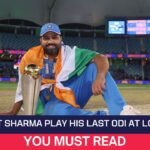 Will Rohit Sharma Play His Last ODI at Lord's?