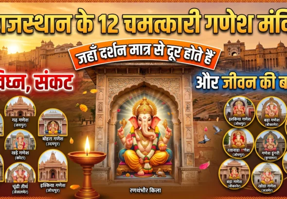 Rajasthan Top 12 Famous Ganesh Mandir