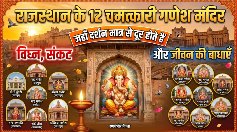 Rajasthan Top 12 Famous Ganesh Mandir