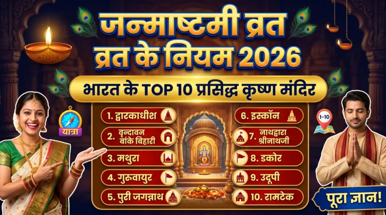 Top 10 Krishna Mandir in India