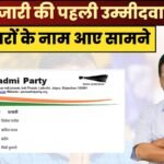 AAP ने जारी की पहली उम्मीदवार सूची